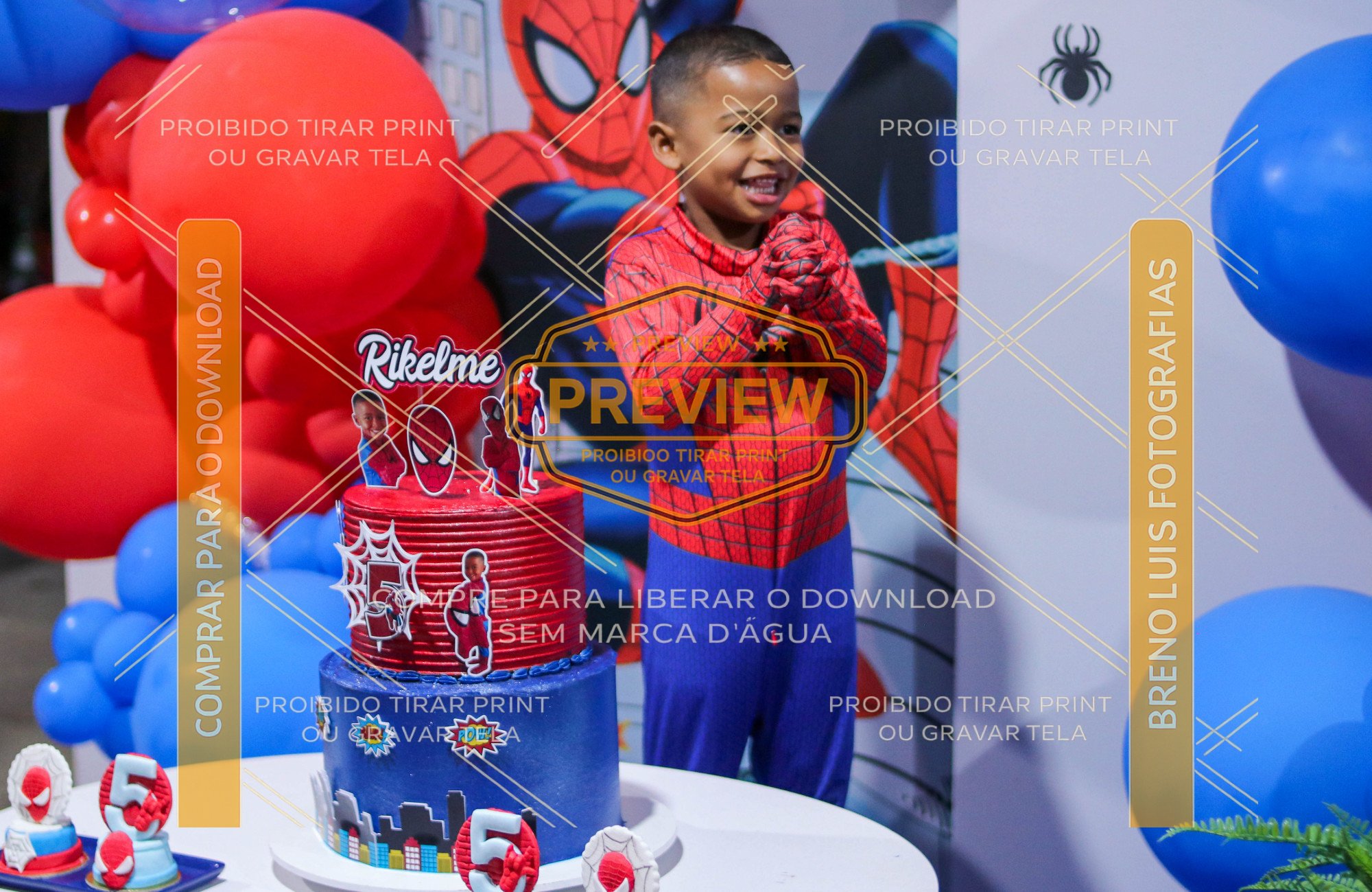 Destaque: Fotos Aniversário Rikelme 5 Anos
